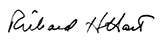 Richard Hart Signature