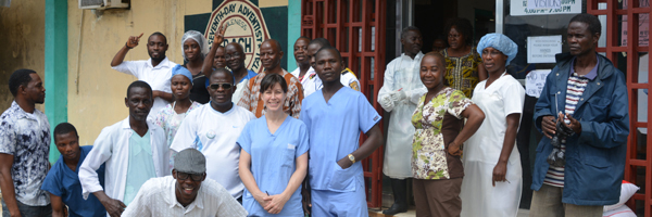 Dr. Gillian Seton continues to work at Cooper Hospital in Liberia as Ebola spreads throughout West Africa.