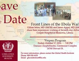 Front Lines of the Ebola War Flyer